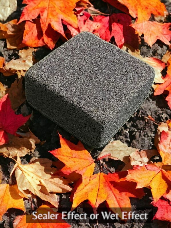 Basalt Tumbled Cobble Stone 100x100x50mm (100 pieces set)