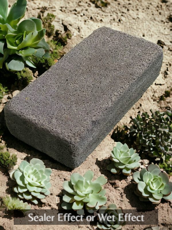 Basalt Tumbled Cobble Stone 200x100x50mm (50 pieces set)