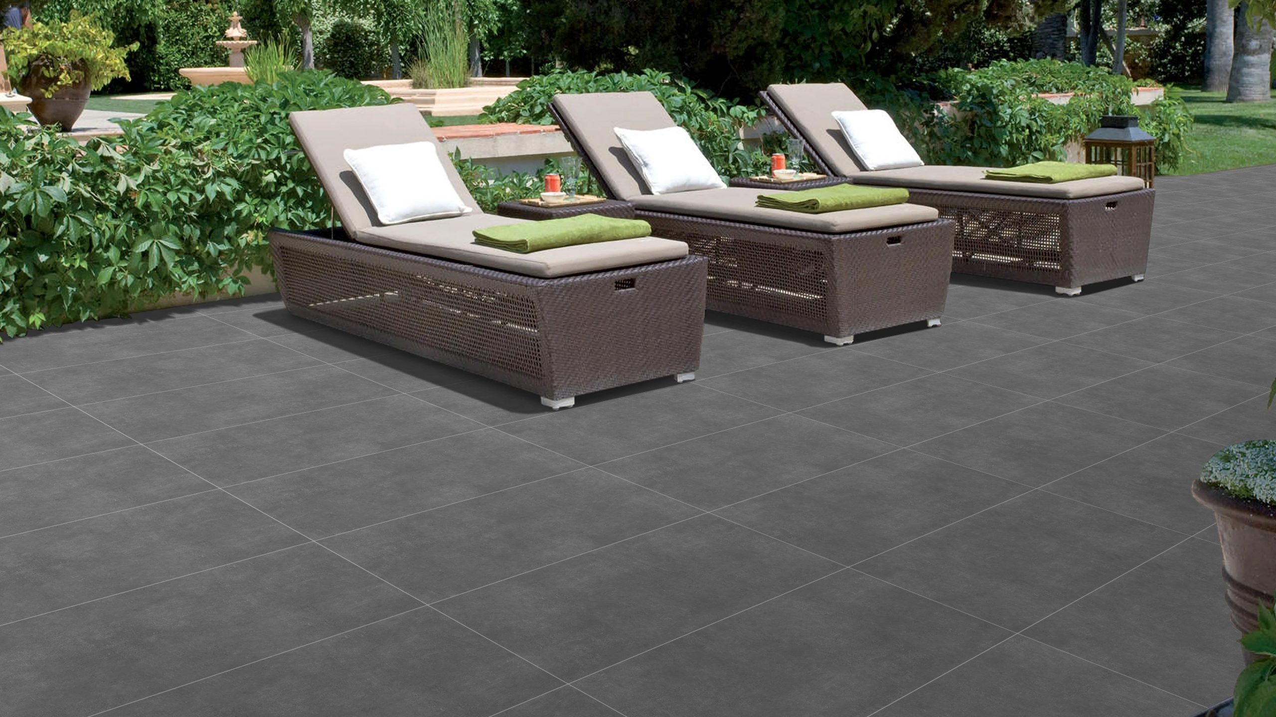 Ark Anthracite 450x900x20mm Outdoor Porcelain Paving