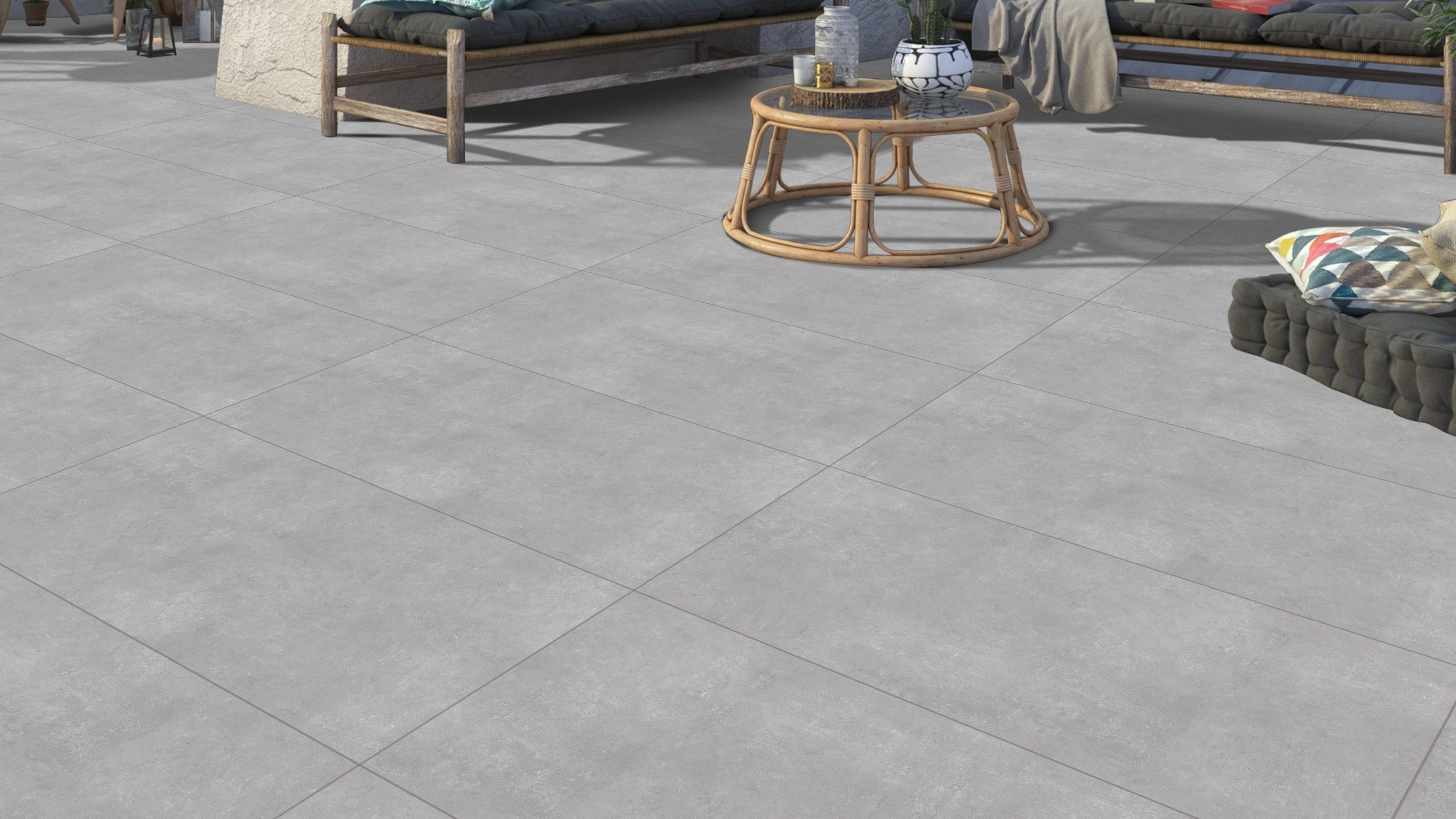 Ark Silver 450x900x20mm Outdoor Porcelain Paving