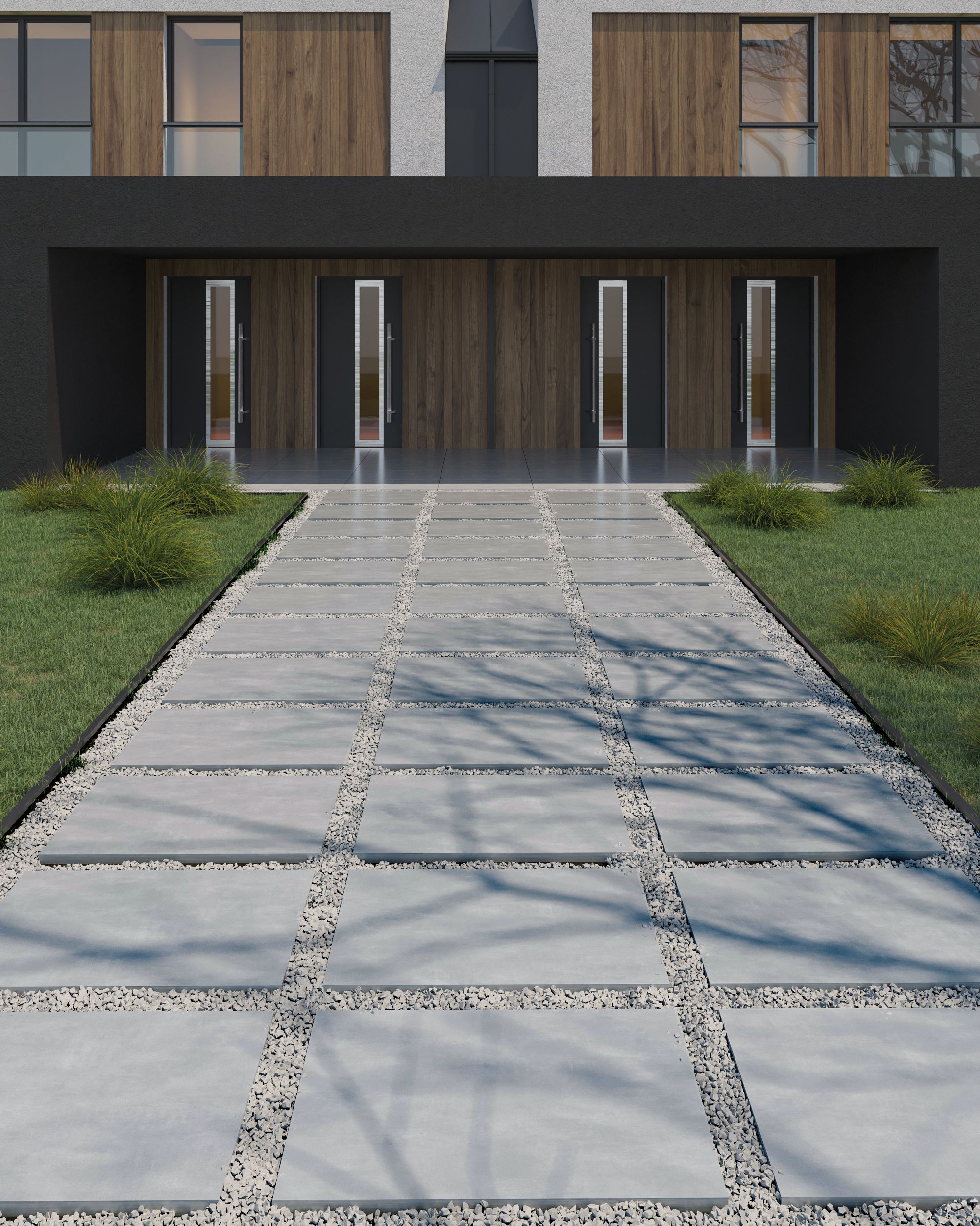 Street Grey 600x600x20mm Outdoor Porcelain Paving