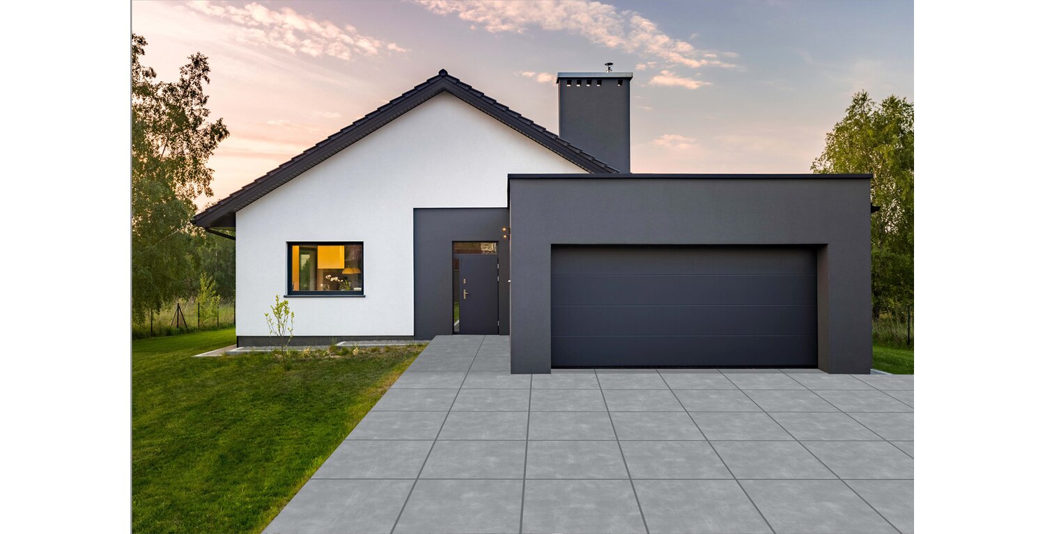 Street Grey 800x800x20mm Outdoor Porcelain Paving