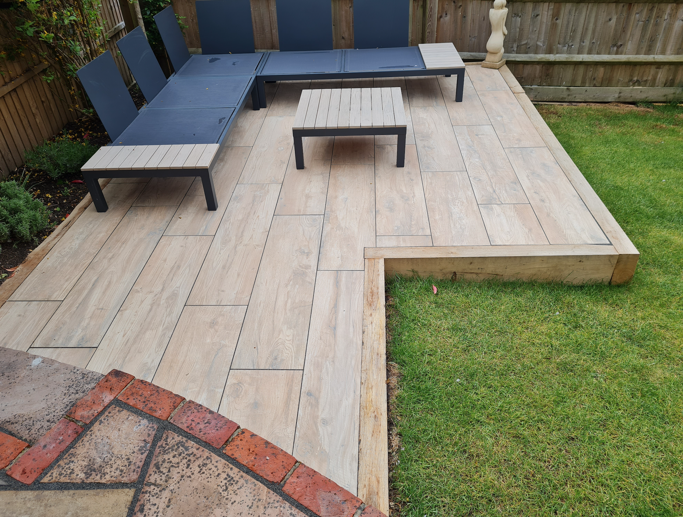 Islay Elm 300x1200x20mm Wood Effect Outdoor Porcelain Paving