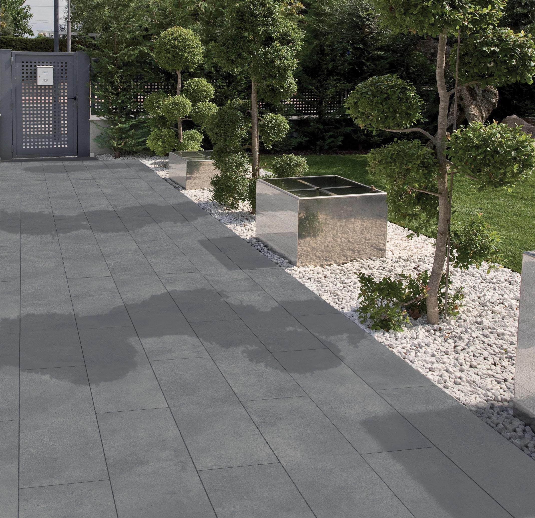 LUNA Cool Grey 300x1200x20mm Outdoor Porcelain Paving